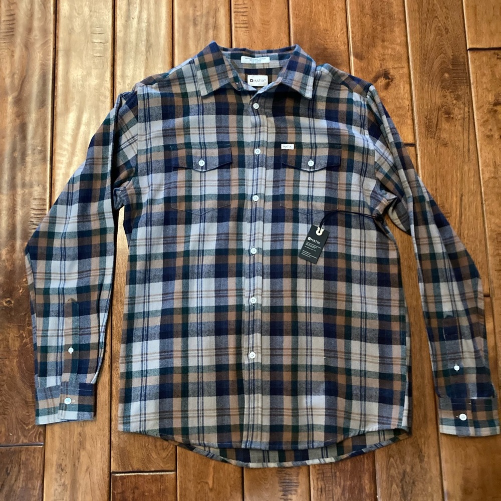 Matix Flannel Shirt. Medium. NWT